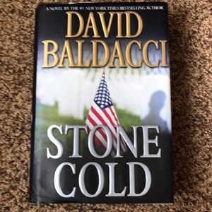 🎁 3/$15 - Stone Cold by David Baldacci, hardcover